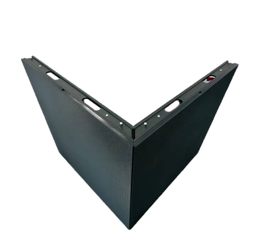 Two cabinets forming a 90-degree right angle